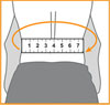 Измерение окружности талии