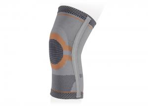 Бандаж на коленный сустав с силиконовым кольцом и ребрами жесткости арт. KS-E03